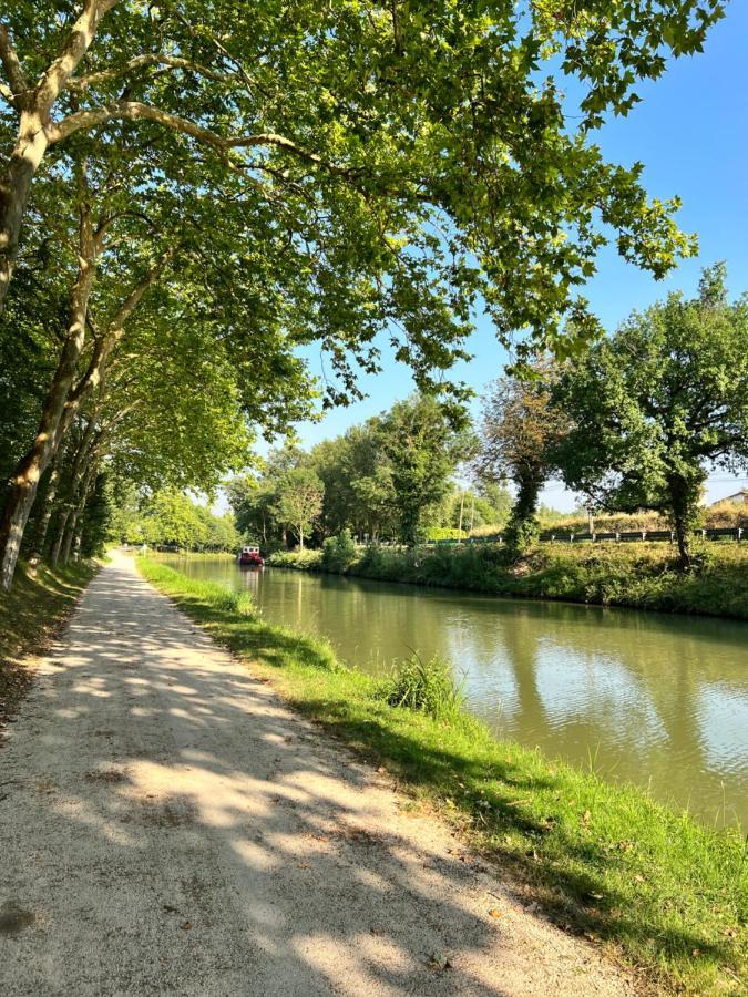Peniche Dondon - Gite Cocooning Sur Canal Du Midi Avignonet-de-Lauragais 外观 照片