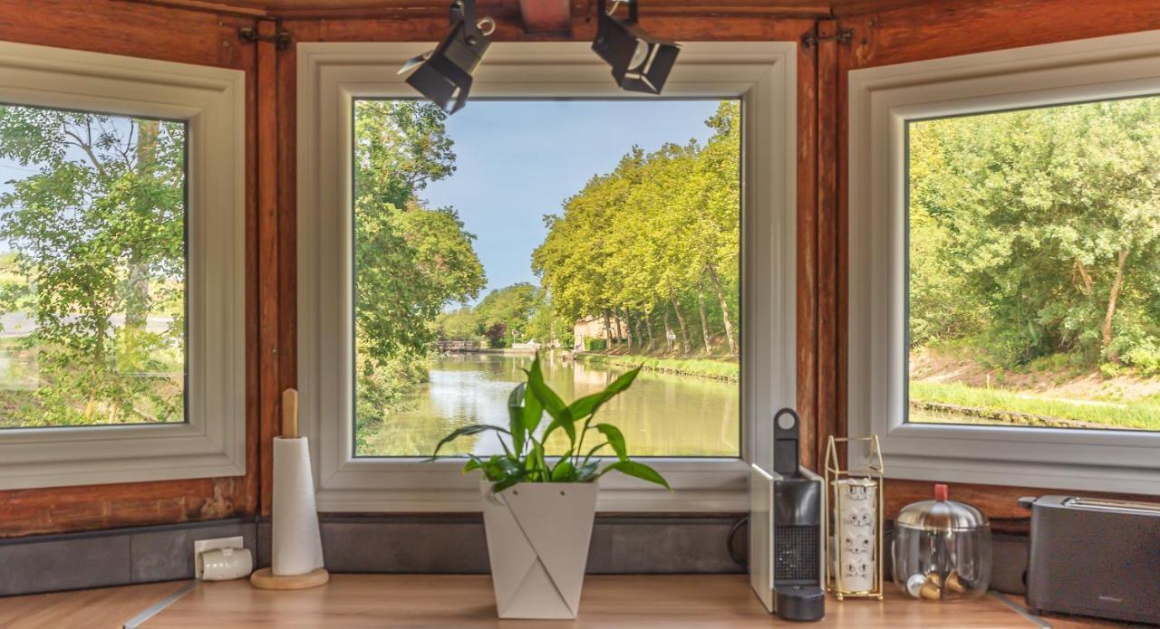 Peniche Dondon - Gite Cocooning Sur Canal Du Midi Avignonet-de-Lauragais 外观 照片